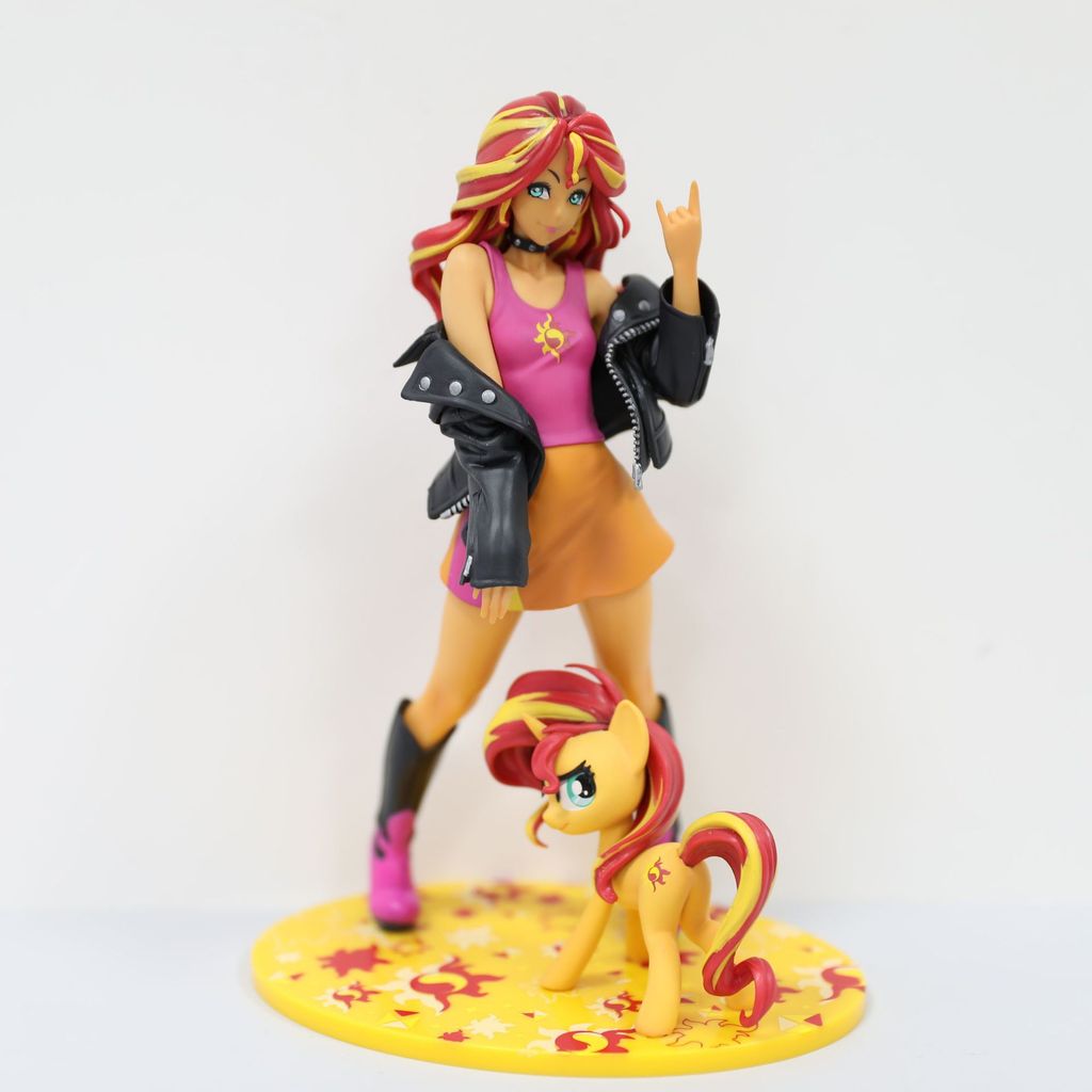 My Little Pony Friendship is Magic Sunset Shimmer Bishoujo Series โมเดลฟิกเกอร์ PVC ของเล่น