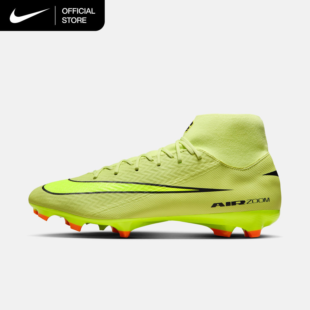 Nike Men's Mercurial Superfly 10 Academy Multi-Ground High-Top Soccer Cleats - Limelight [FQ1456-300