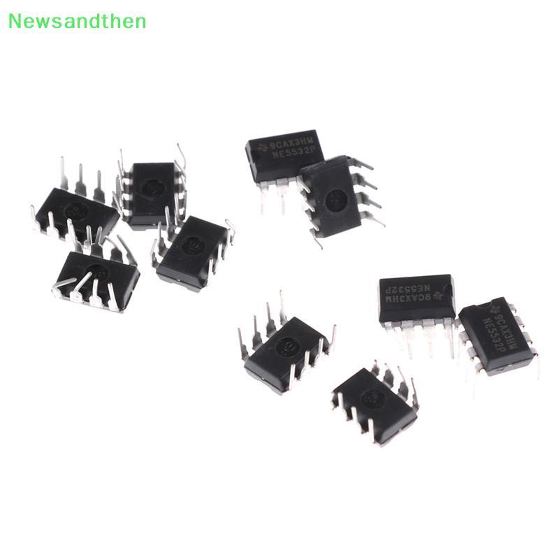 Newsandthen 10 ชิ้น NE5532P NE5532 DIP-8 Dual เสียงรบกวนต่ํา Op-Amp TI IC Nice