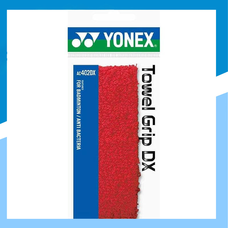 YONEX AC402DX Towel Grip DX Badminton Racket Overgrip, 1-Pack