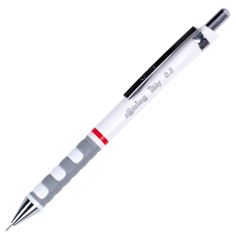 ดินสอกด 0.5 มม. Rotring Tikky ด้ามสีขาว