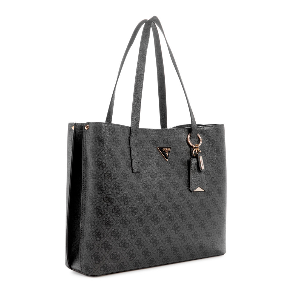 GUESS حقيبة توت MERIDIAN II Girlfriend — أسود