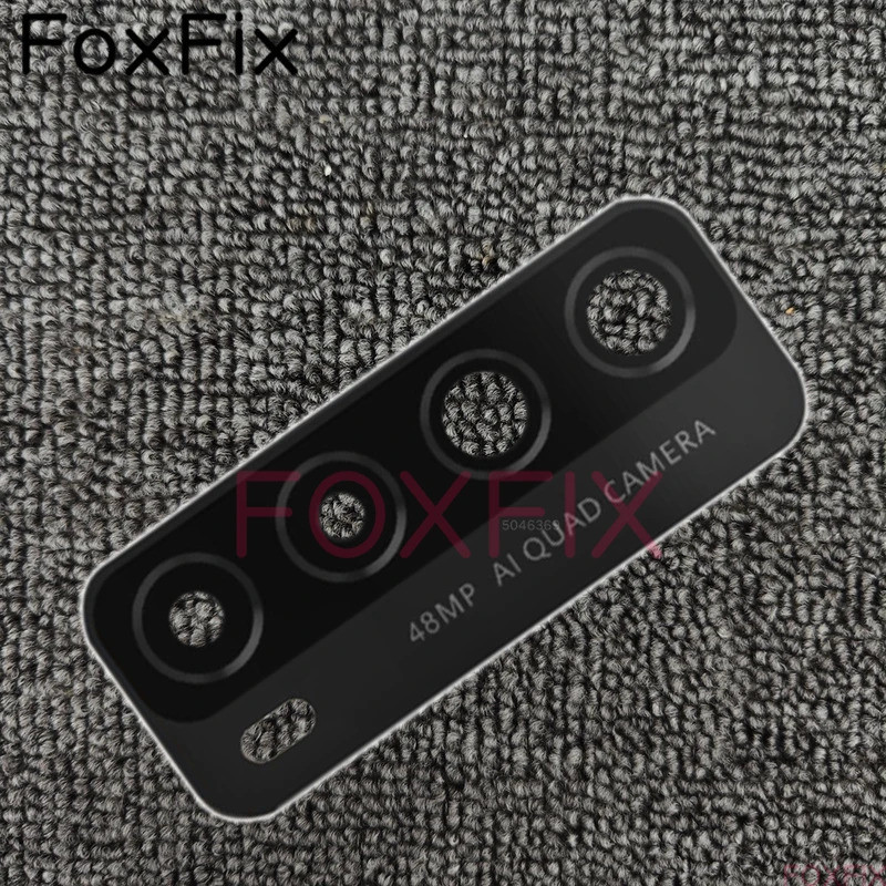เลนส์กล้องด้านหลังสําหรับ Huawei Y7A P สมาร์ท 2024 PPA-LX1 PPA-LX2 PPA-LX3 หลักฝาครอบกล้องพร้อมกรอบผ