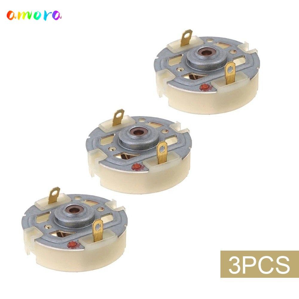 AMORA 3PCS RS550 มอเตอร์เปลี่ยนไขควงไฟฟ้ามุม Grind Component สําหรับ RS550 มอเตอร์