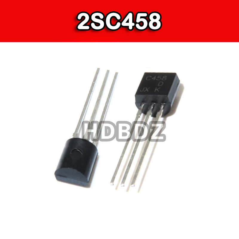 50~100PCS 2SC458 TO92 C458 0.1 A/30V Triode IC