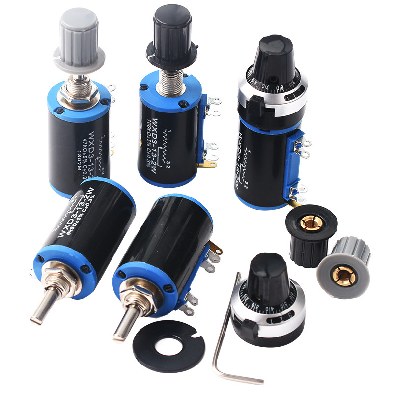 WXD3-13-2W Precision Multi-Coil Coil Coil Potentiometer 100R200R220R470R680R1K2.2K3.3k