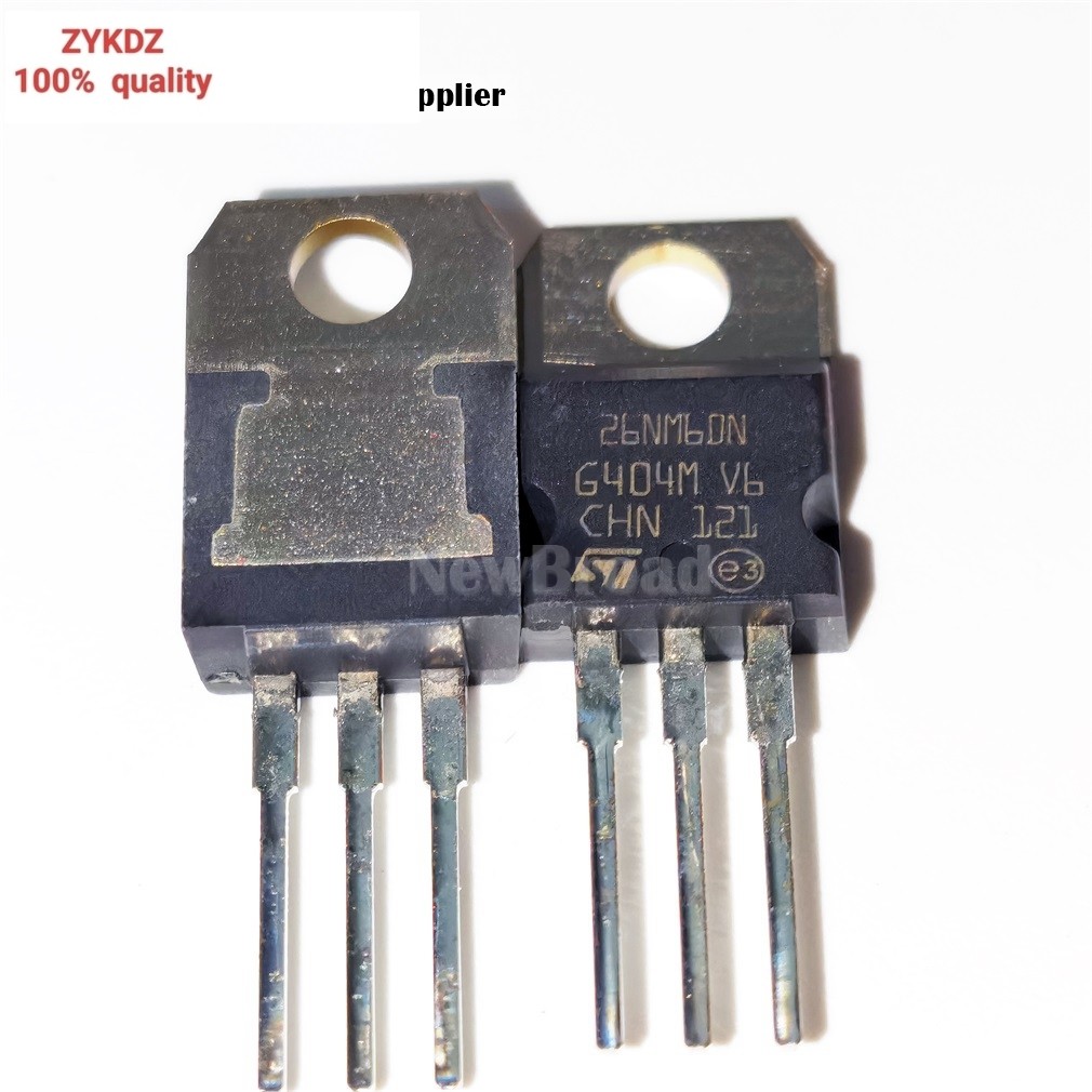 5PCS Original 26NM60N STP26NM60N TO-220 MOS Field-effect ทรานซิสเตอร์ 26A 600V