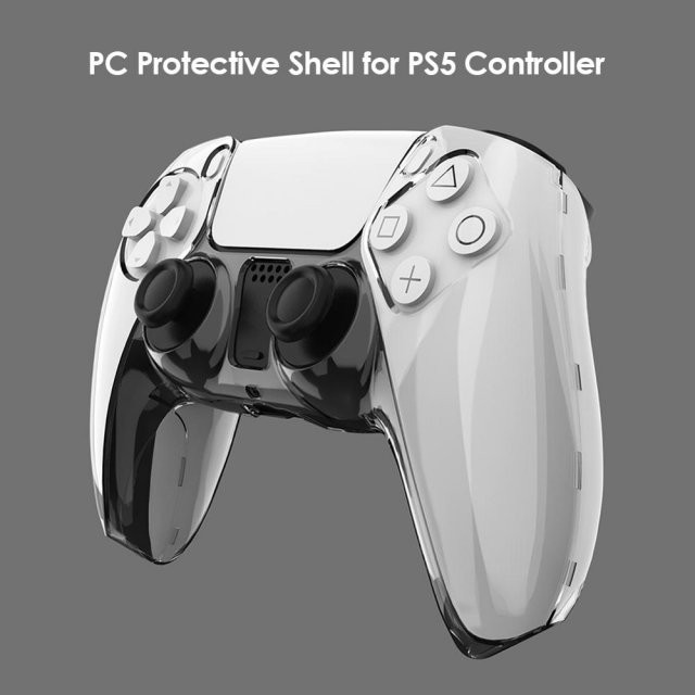 สําหรับ PS5 Controller Ultra Slim Case ฝาครอบโปร่งใสเกม Co