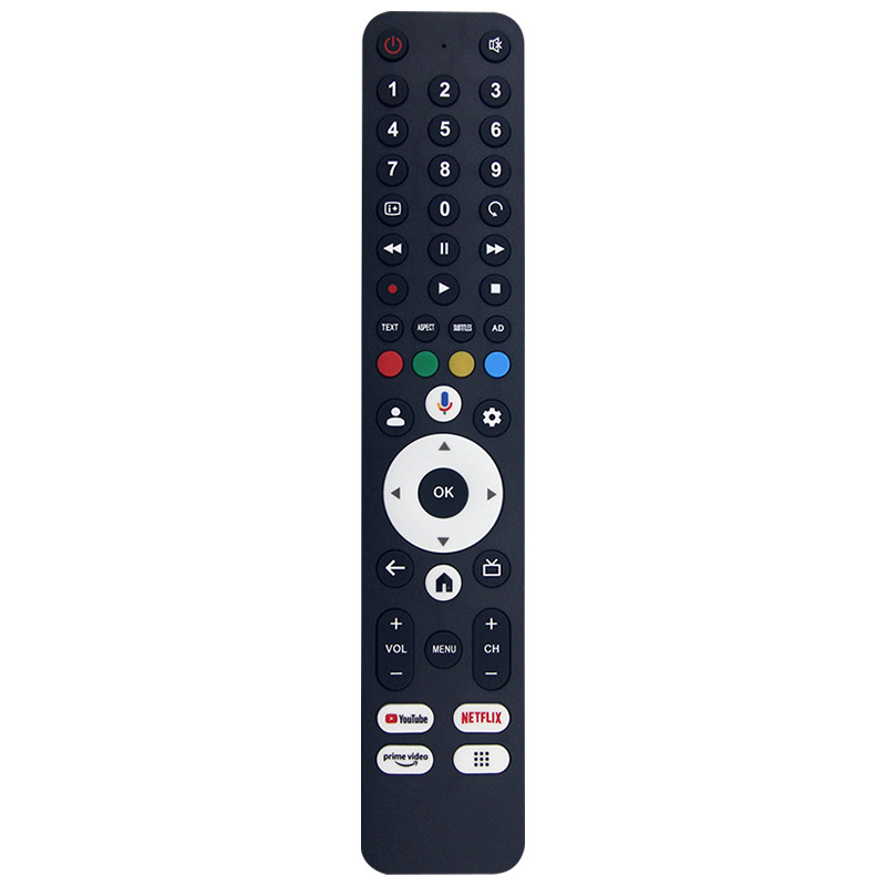 ใช้งานร่วมกับ Sharp TV SH-V10 4T-C50FJ1X 4T-C55FJ1X 4T-C65FJ1X 4T-C75FJ1X รีโมทคอนโทรล RC2101 อะไหล่ (เสียงไม่มี)