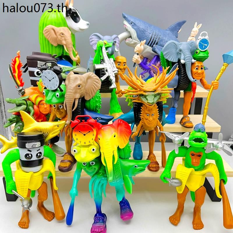 ขายร้อน ai Shanhai Jing Fusion Monster All-Character ตุ๊กตารูปเด็กประกอบของเล่นไม้ Stick Man Big Col