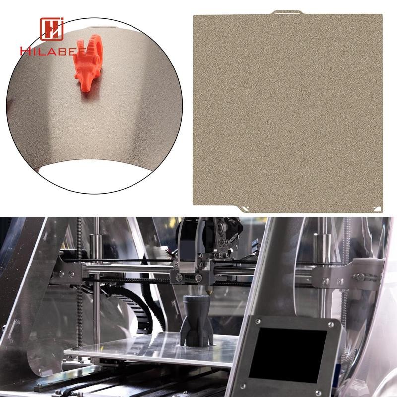 [hilabee] Pei Build Plate Pei Sheet ติดตั้งง่ายทนต่ออุณหภูมิสูง Professional Smooth Accessories 3D P