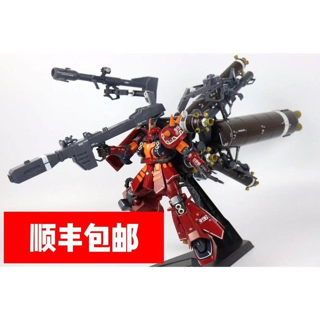 SF จัดส่งฟรี สินค้าใหม่ Ryan รุ่น ZG001 MG 1/100 Spiritual Power Zhagu Assembly Model