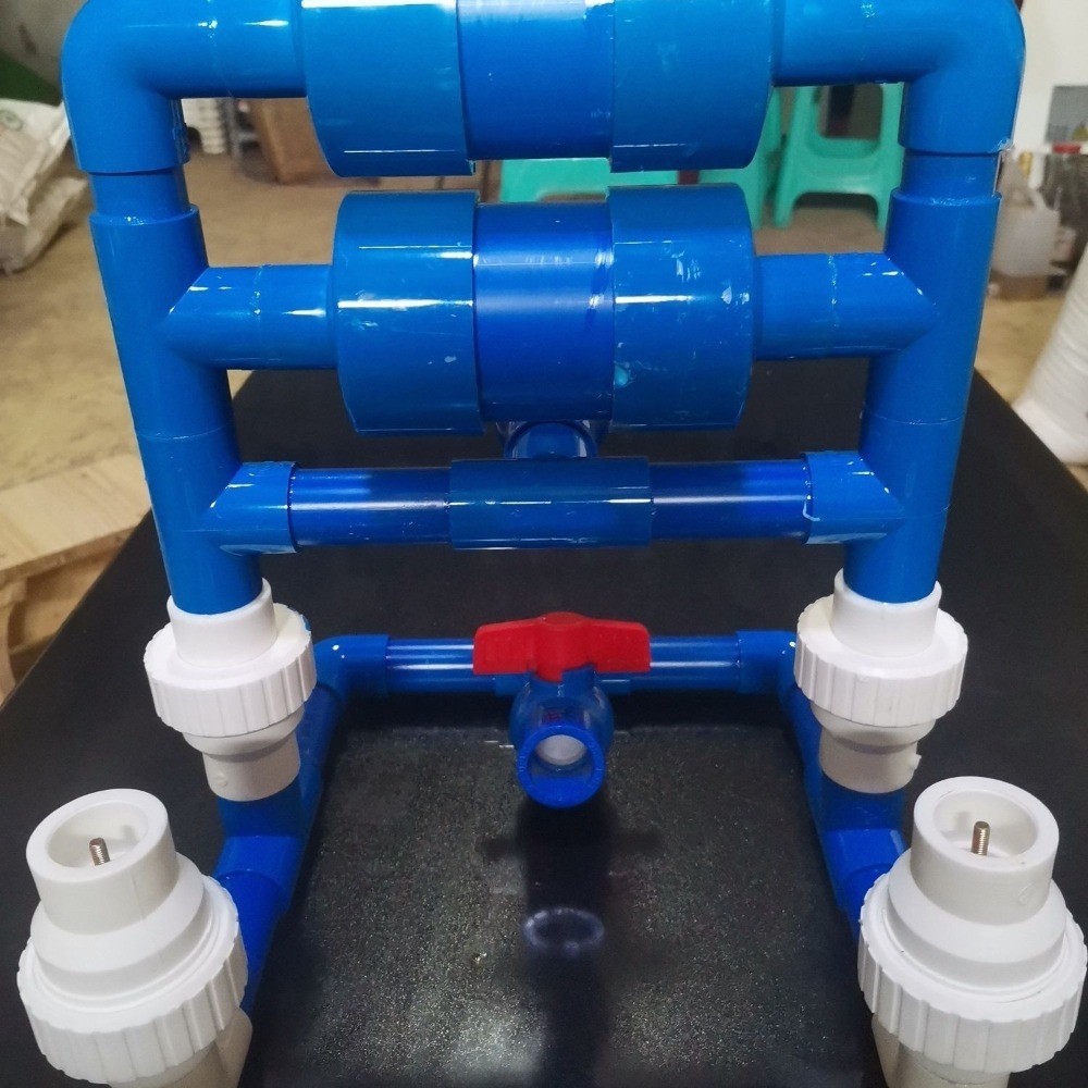 Oil-free and electricity-free water hammer pump, free water pump, four-cylinder high-lift automatic 