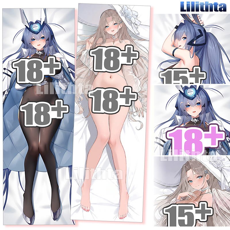 Dakimakura Azur Lane Yorktown ปลอกหมอนลายพิมพ์.getBodyHugDesign