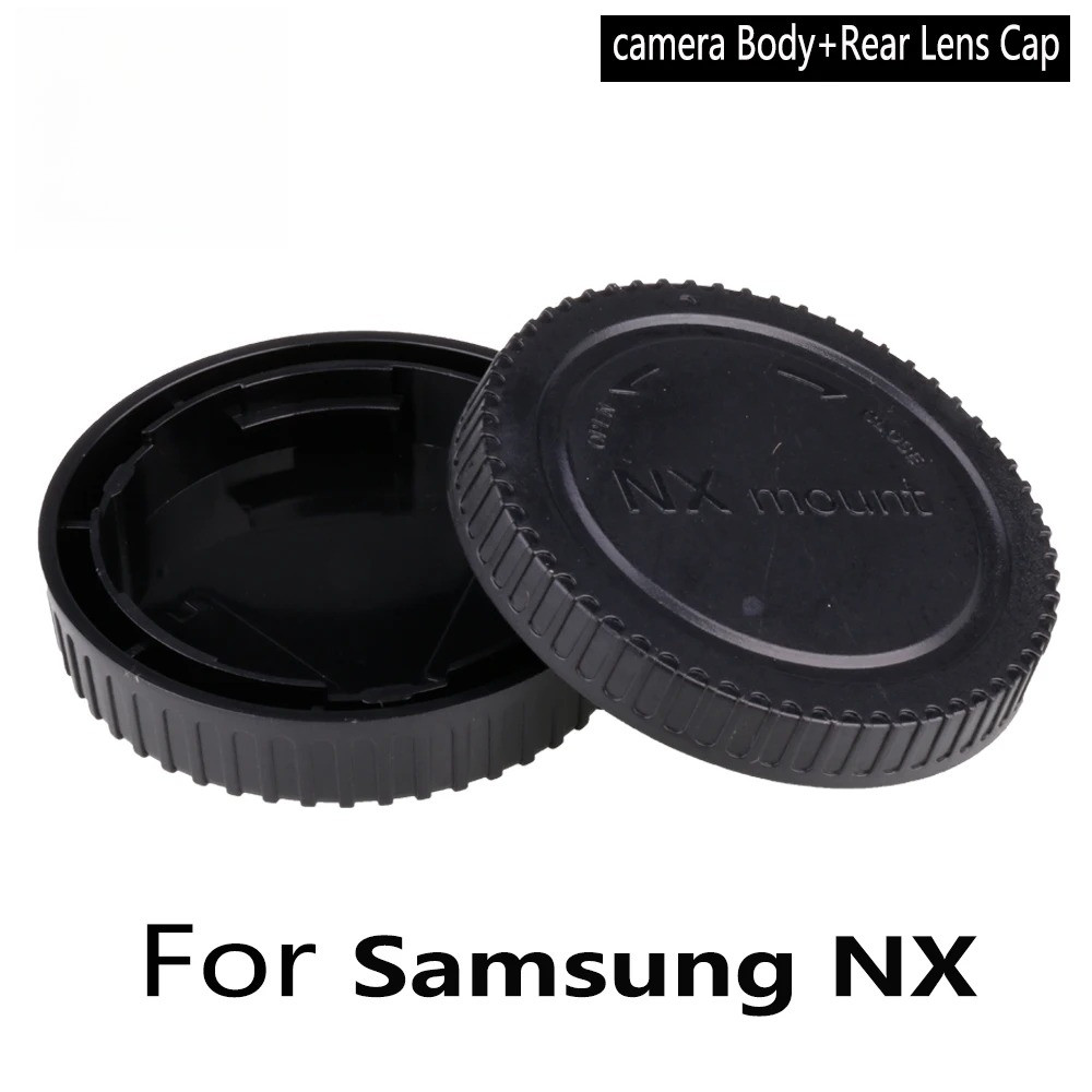 ฝาครอบตัวกล้อง / ฝาครอบเลนส์ด้านหลังสําหรับ Sam-sung NX Mount NX10 NX300 NX2000 NX1000
