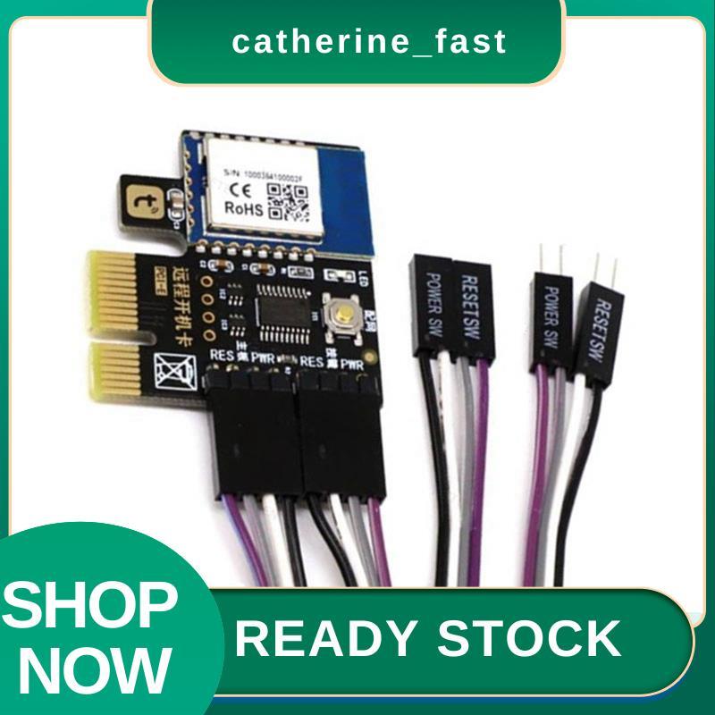 In Stock คอมพิวเตอร์เดสก์ท็อป Remote Boot Startup Card Telecommuting PICE MINI Card สีดํา