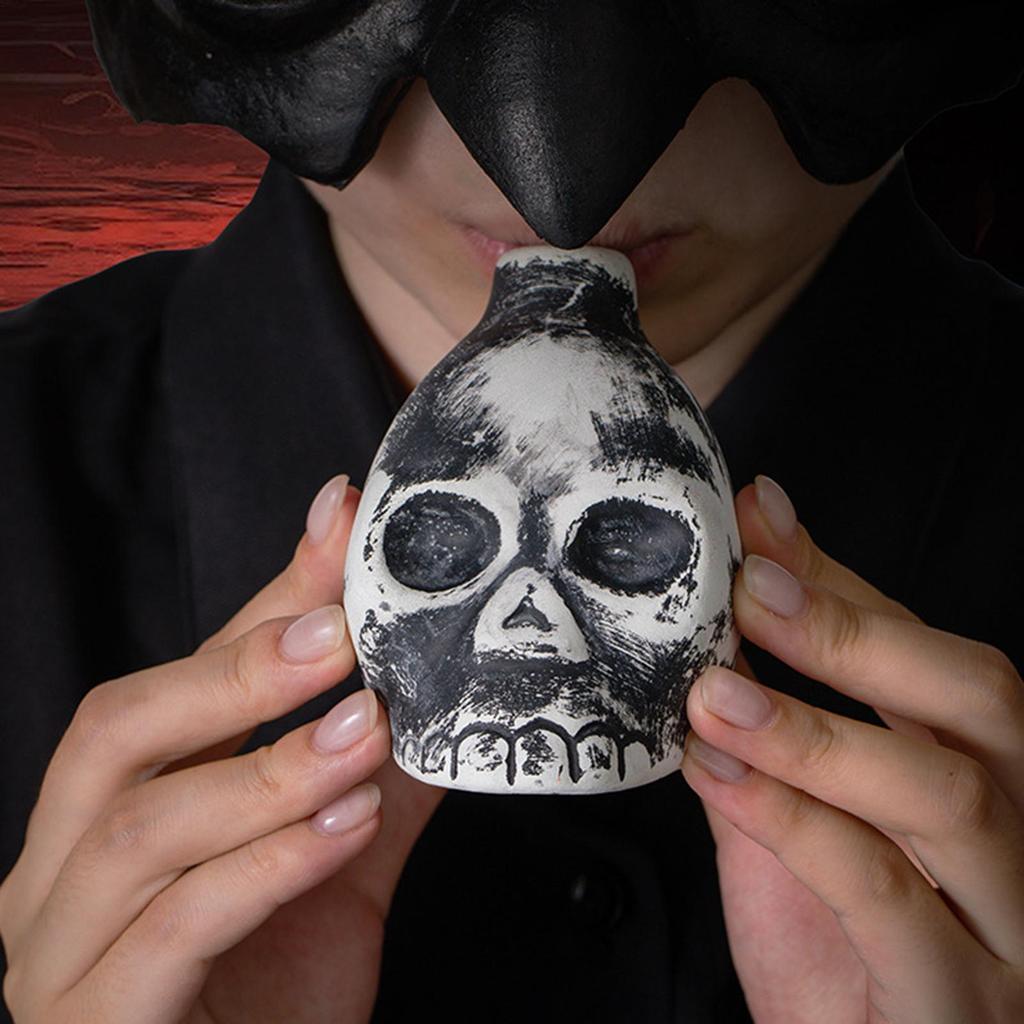 Aztec Death นกหวีด Skull Spooky Human Death Scream Loud Whistle ของแท้มนุษย์ Prank Battle นกหวีดของเ