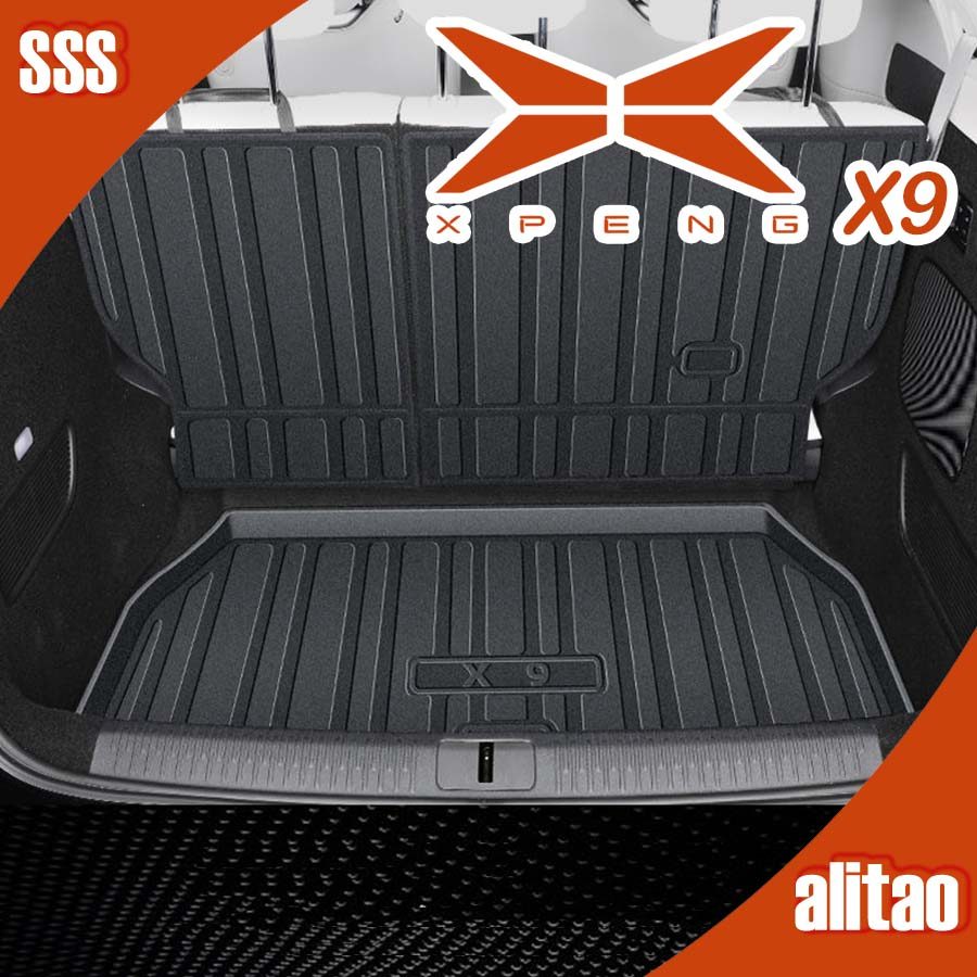 [READY]XPENG X9 TPE Trunk mat Body Kit XPENG X9 EV Car Decoration Accessories F95O