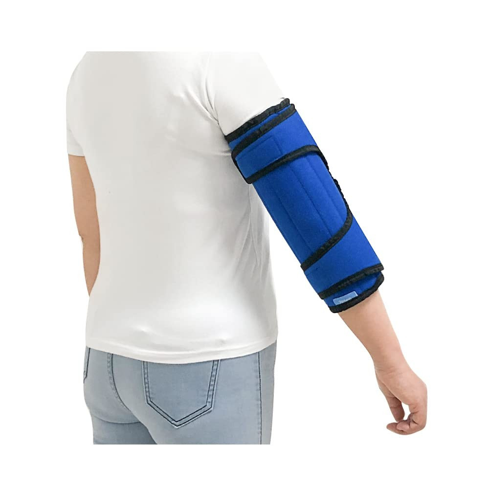 Zelen ข้อศอก Splint Immobilizizer ข้อศอกรั้งสนับสนุน Cubital Tunnel Syndrorm รั้ง Night ข้อศอก Ulnar