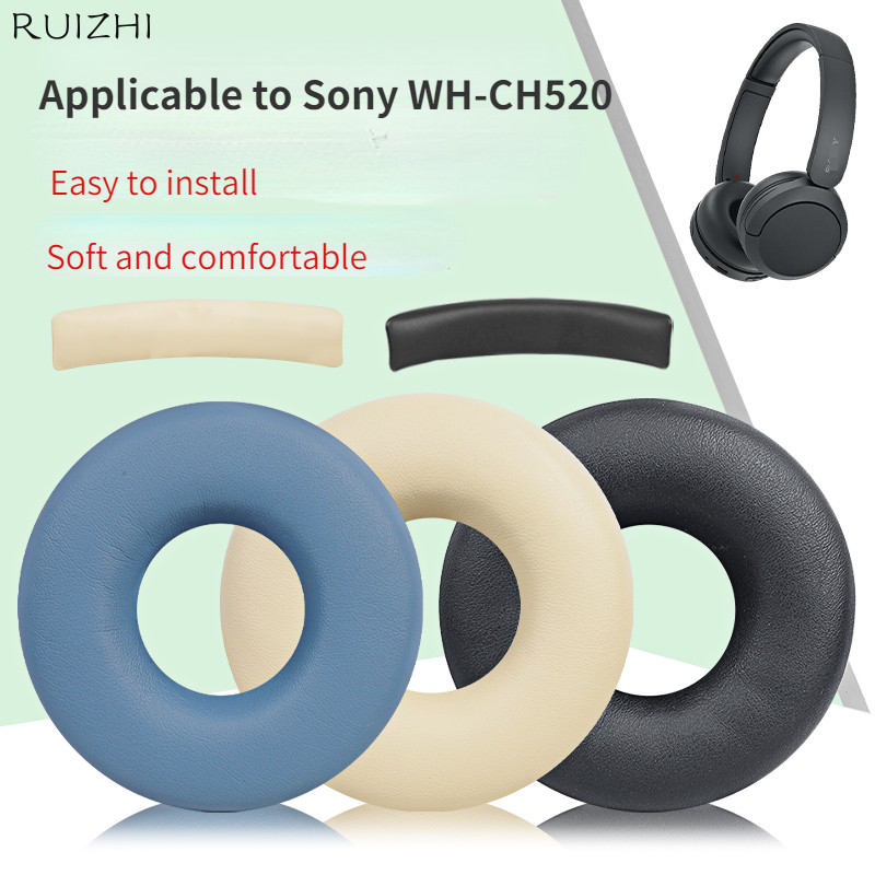เหมาะสําหรับ Sony WH-CH520 ฝาครอบหูฟัง CH520 CH510 CH500 หูฟังฟองน้ําหูฟัง Earmuff อุปกรณ์เสริม