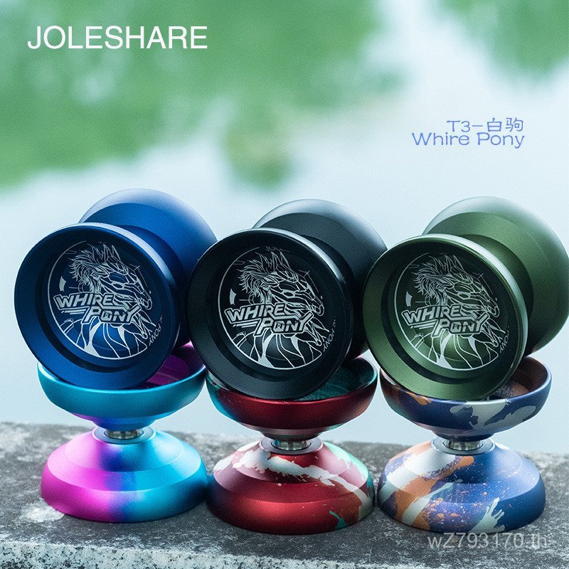 เกมโยโย่ แฟนซี Yo-Yo T3 กรีฑา Hedonic JOLESHAREYOYOS โลหะ สีขาว Colt Yo-Yo NRPU
