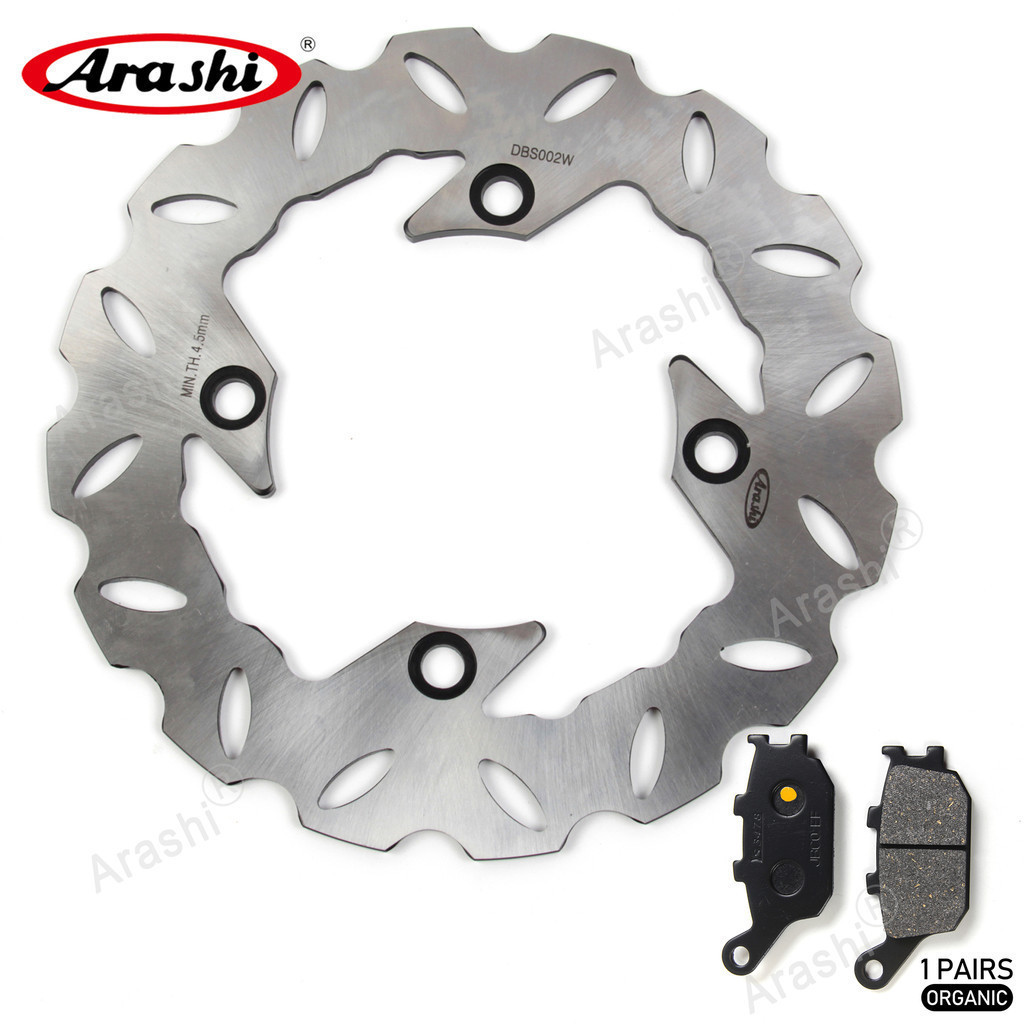 Arashi CNC ด้านหลังเบรคโรเตอร์เบรคอินทรีย์ Pad ไทเทเนียมติดตั้ง Bolt สําหรับ HONDA CBR600F 1991-2000