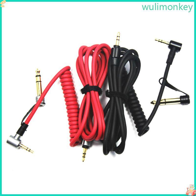 WU 3 5 มม.สายสําหรับเล่นเกม 1 5 M ยืด 2 M สําหรับ Dr Dre สําหรับ Solo สําหรับ