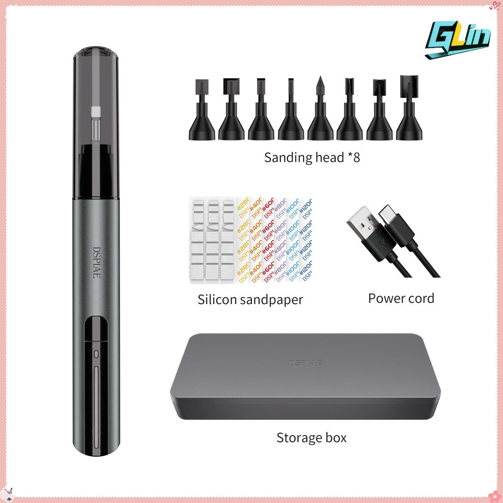 DSPIAE ES-A PRO อัพเกรด Illusive Shadow PRO ลูกสูบไฟฟ้า Sander สําหรับประกอบรุ่นงานอดิเรกบดปากกาหัตถ