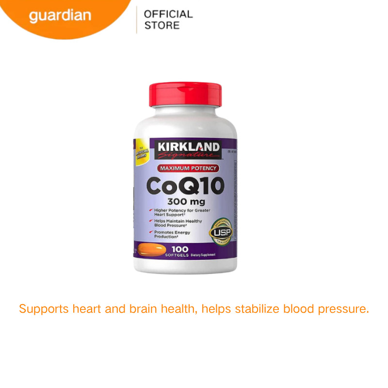 [ORIGINAL] kerkland coq10 CoQ10 300mg, 100 ซอฟท์เจล