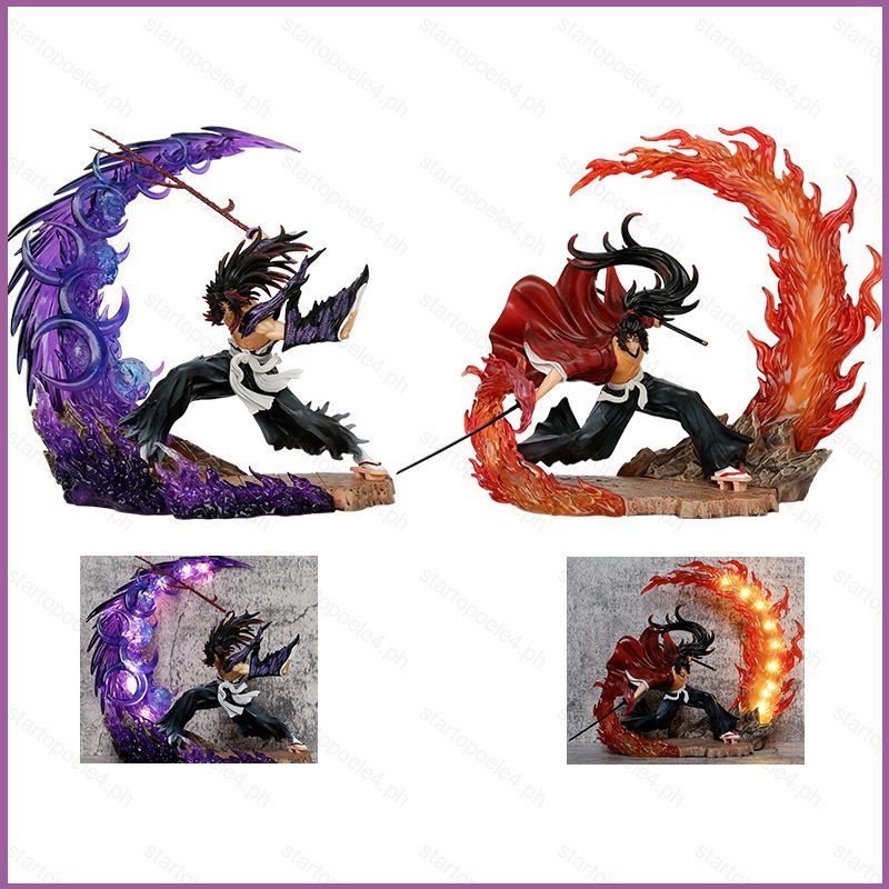 Demon Slayer Tsugikuni Yoriichi และ Kokushibo Light Action Figure ตุ๊กตาของเล่นสําหรับของขวัญเด็กคอล