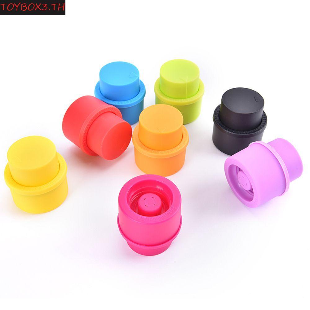 TOYBOX Stopper Push Type เครื่องซีลสูญญากาศ Soda Cola Fizzy Drink Saver Lid