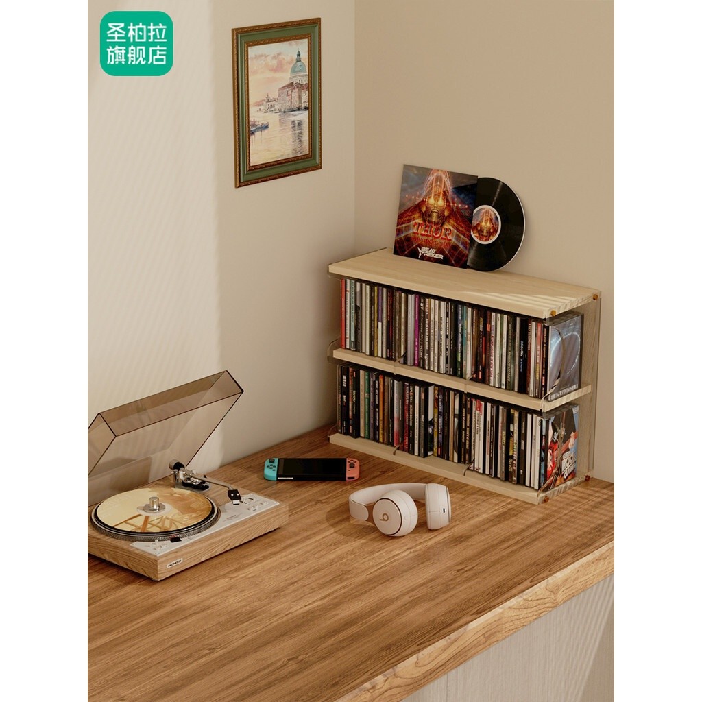cd Storage Cabinet Vinyl Record Rack Record Storage Cabinet Disc Storage Rack Record Organizer Tape 