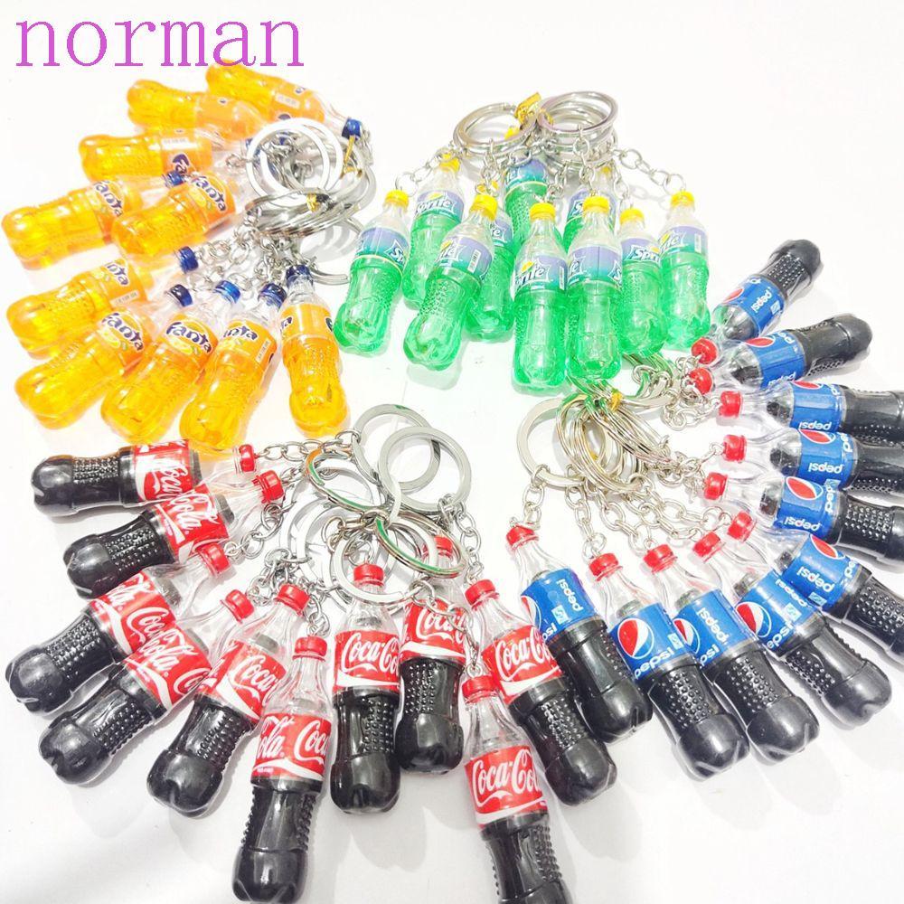 NORMAN Coke Cans รถ Trinket ของขวัญของที่ระลึกจี้กระเป๋าเป้สะพายหลังแฟชั่น Key Ring