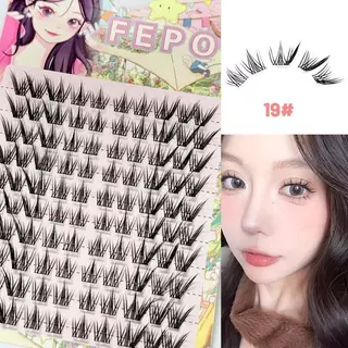 225/4กล่อง10แถวขนตาปลอมสามารถปฏิเสธความสบายและไม่มีน้ําหนัก10-13มม