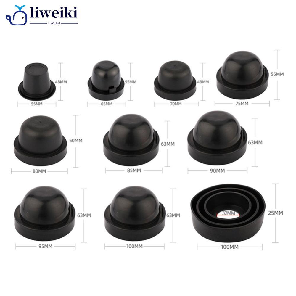 LIWEKI รถ LED ไฟหน้าฝุ่น HID ไฟหน้ายางซีลหมวก LED ไฟหน้า H4 H1 H7 D2H H11 H8 HB3 จัดแต่งทรงผมรถ J2K1