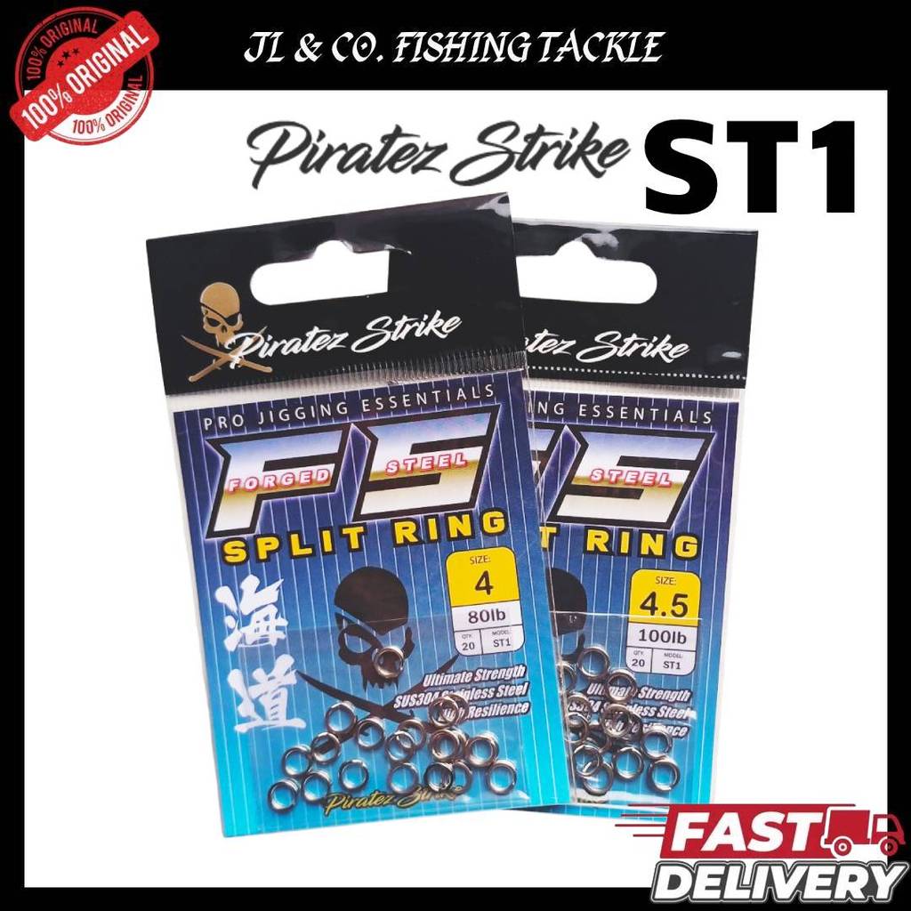 PIRATEZ STRIKE FORGED STEEL SPLIT RING ST1
