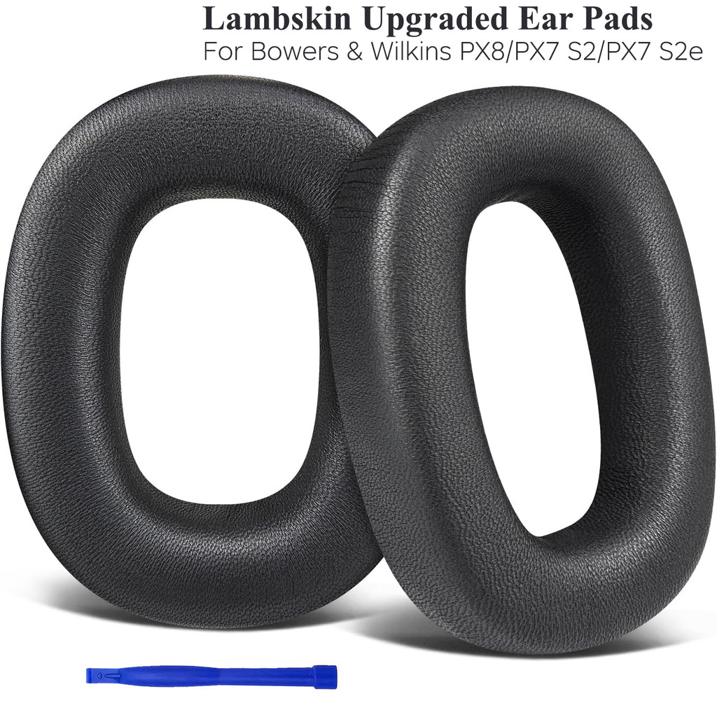 Lambskin Ear Pads เบาะรองนั่งสําหรับ Bowers & Wilkins PX8/PX7 S2/PX7 S2e หูฟังครอบหู (ไม่เหมาะกับ PX
