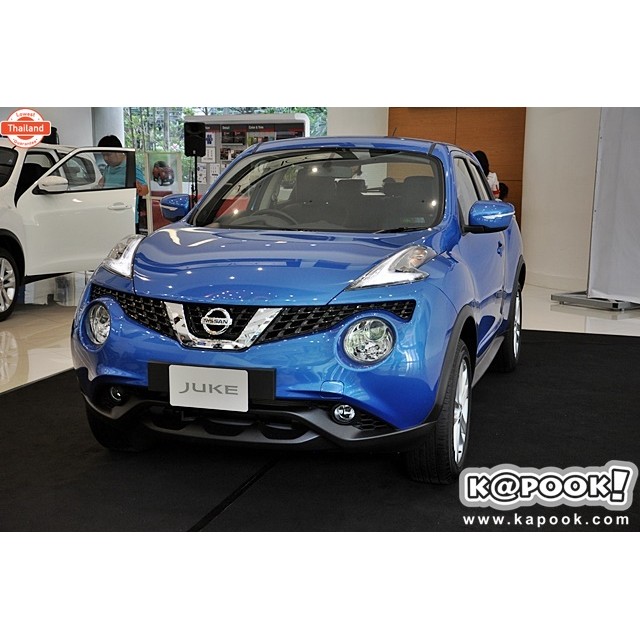 ครอไฟหน้า ฝาไฟหน้า 2 ชิ้น ดำ ด้าน ดำด้าน นิสสัน จุค Nissan Juke 2015 2016 ใส่ร่วมกันได้ A