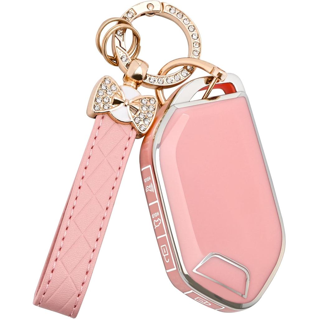 สําหรับ kia Key Fob Cover - 5 ปุ่ม Soft TPU Key Case Protection Fit สําหรับ Kia Telluride (2023-2025