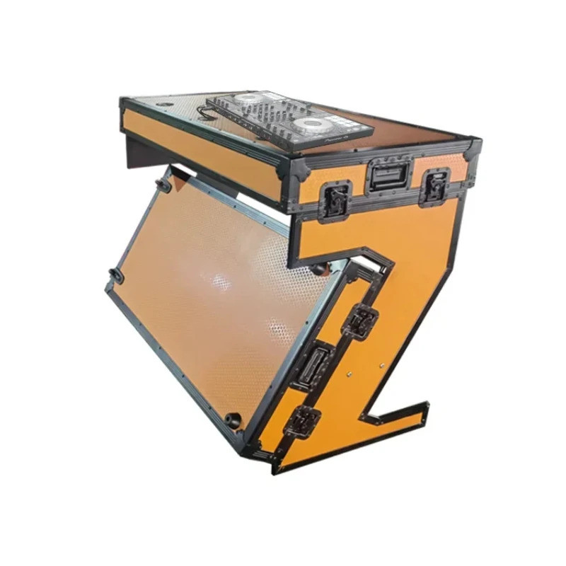 Trending Now Aluminium Colourful Pioneer Mixer Dj Coffin Table Flight Case With Wheels