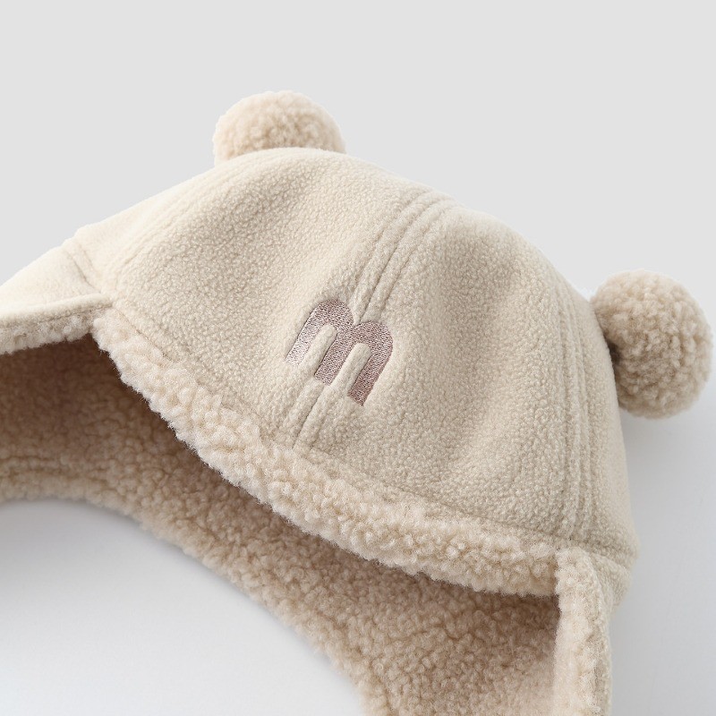 [2-6 ปี] หมวกเด็กหนานุ่มสำหรับอากาศหนาว ลายเส้นขนสัตว์ ใส่ได้หลายโอกาส ออกแบบมาเพื่อความอบอุ่นในกิจกรรมกลางแจ้ง - รูปที่ 6