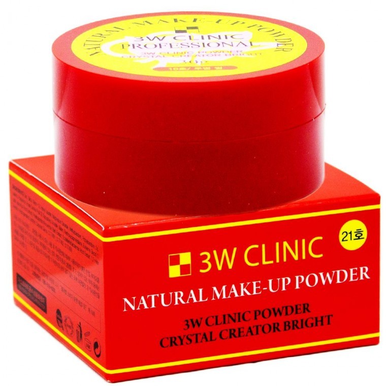3W Clinic Natural Makeup Powder Shade 21 - 30g