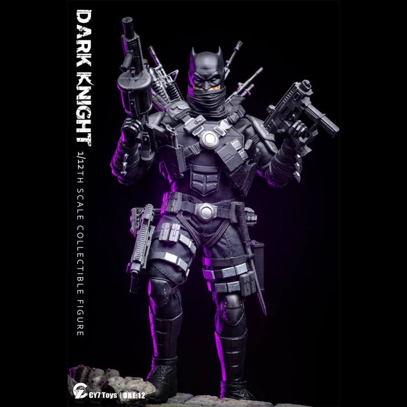 [มาถึง] CY7toys 1/12 Bat Night Knight Action Figure