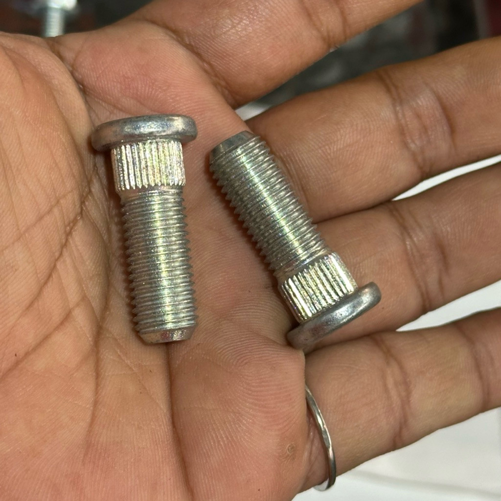 14 M10 BOLT 3 ซม.LENGTH COUPLE BOLTS FLAT WHEEL BOLTS ORIGINAL BOLTS GEARS SURU GRIGISIG