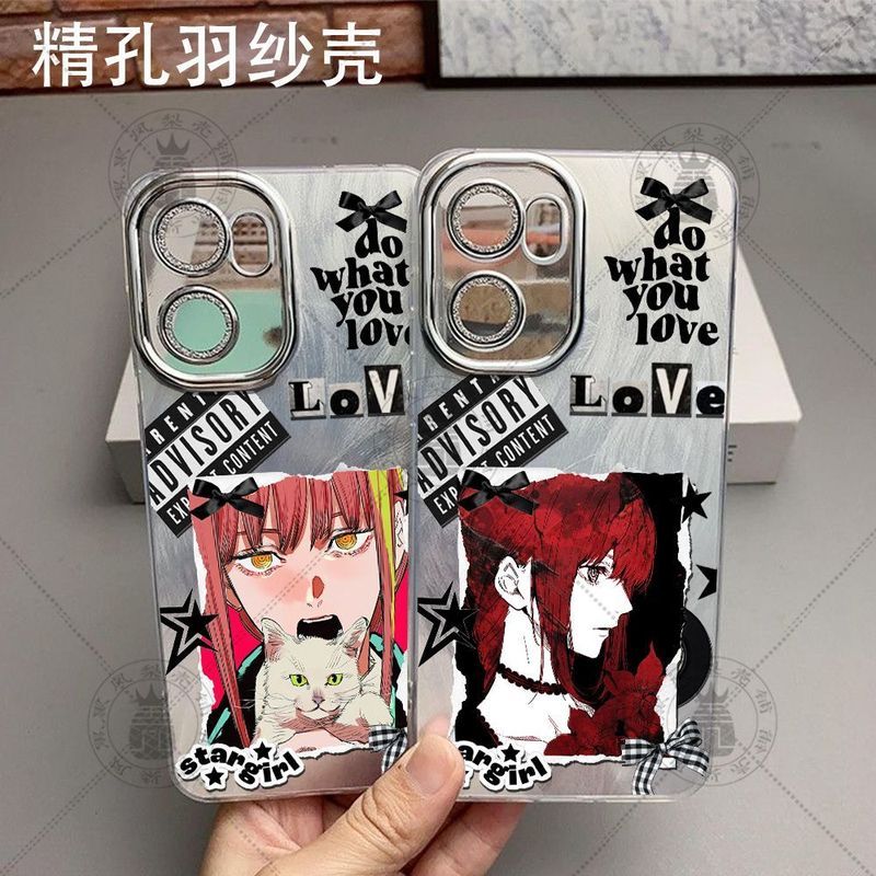 Chainsaw Man/Makima/Makima Chainsaw Man สินค้าอะนิเมะเคสโทรศัพท์เหมาะสําหรับ iPhone/vldy