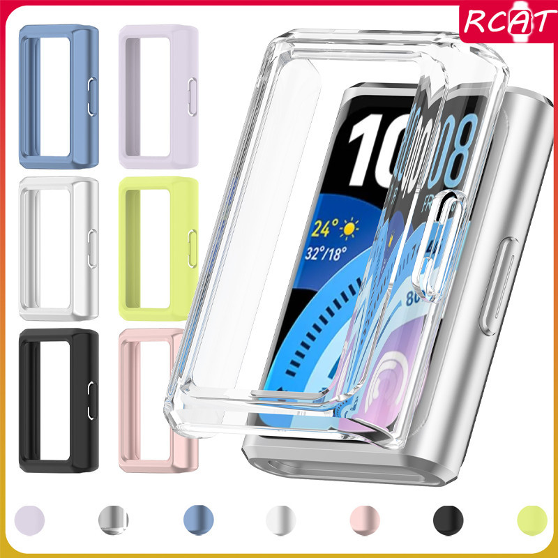 เคส PC ไม่มีฟิล์มในตัว for Huawei Band 11 / 11 Pro / 10 / 9 / 8 NFC เคสปกป้องหน้าจอ อุปกรณ์เสริมสมาร์ทแบนด์