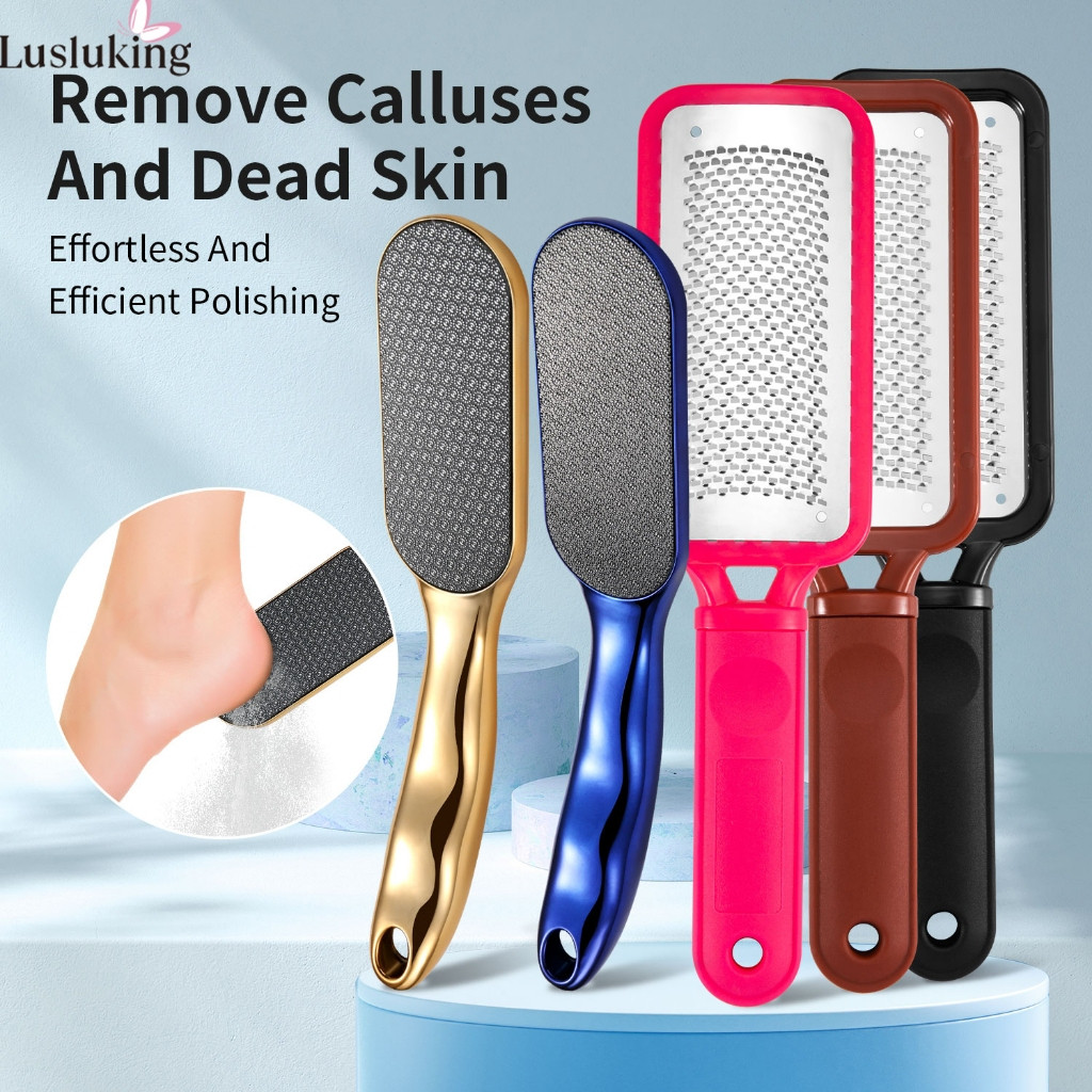 Luslk Hard Dead Skin แคลลัส Remover Pedicure เท้า Rasp แฟ้ม Care เครื่องมือบดส้นขูด Pedicure เครื่อง