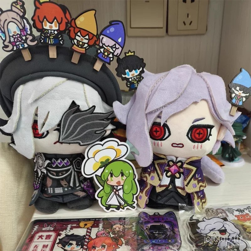 [In-stock] FATE/Grand Order Edmond Dantes ผมสีม่วงนับ FGO Plush Puppte 15 ซม.ตุ๊กตาผ้าฝ้ายของเล่นสํา