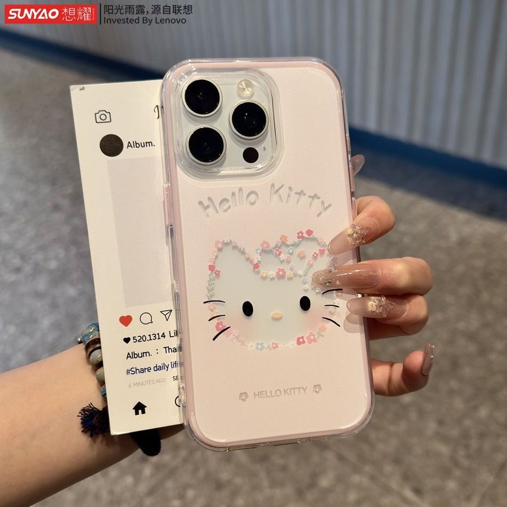 ดอกไม้ที่น่าสนใจ kt สําหรับข้าวแดง K90 / K80 / K70 เคสโทรศัพท์มือถือใหม่ Note 15 Pro / Turbo 4