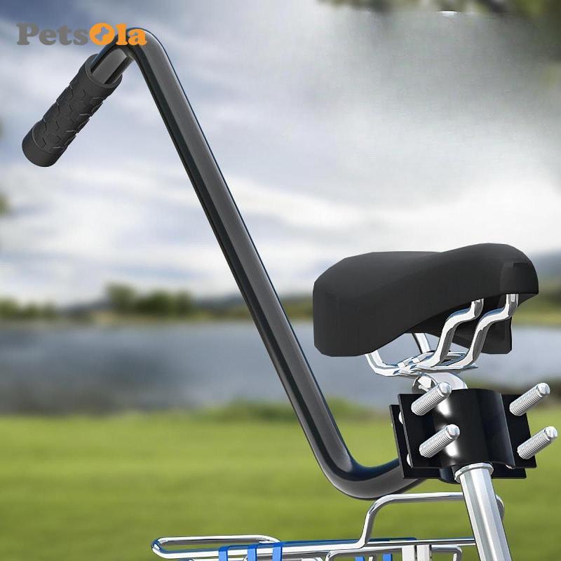 [PETSOLA] Kids Bike Training Handle Portable Lightweight Children Bike Trainer Handle
